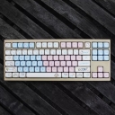 Milk Candy Bunny 104+35 MOA Profile Keycap Set Cherry MX PBT Dye-subbed for Keyboard